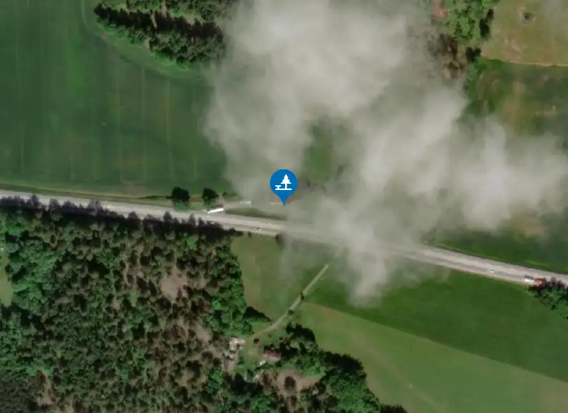 Satellitbild över Förkärla N