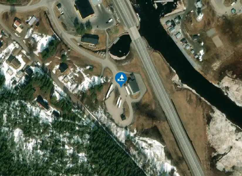 Satellitbild över Jävre S