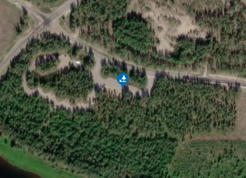 Satellitbild över Enebacken
