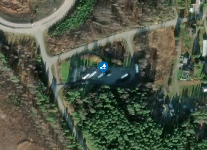 Satellitbild över Töre