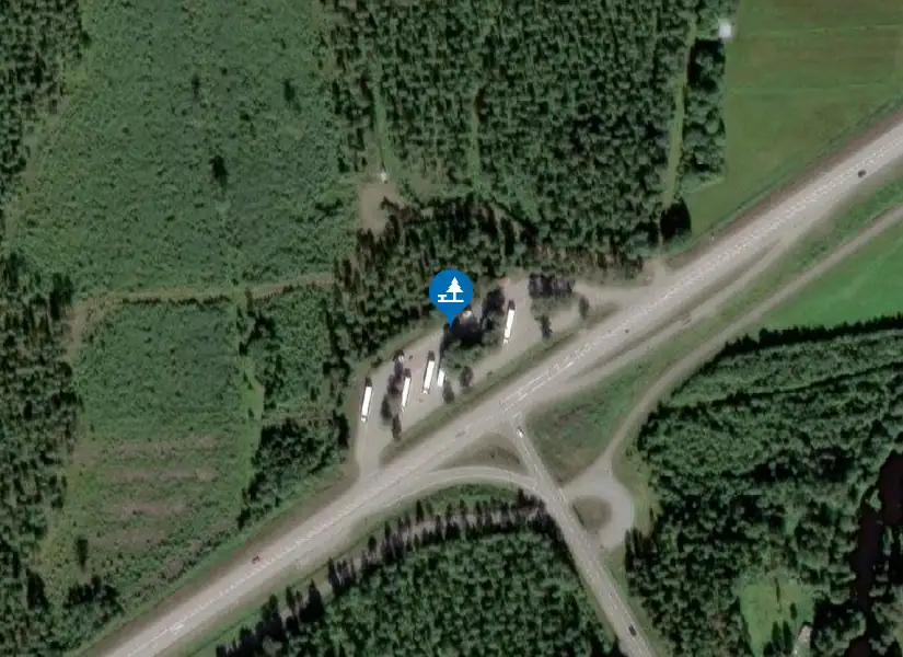 Satellitbild över Täfteböle