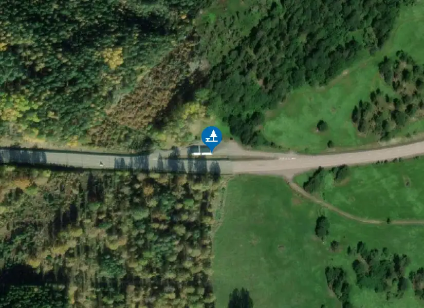 Satellitbild över Gnallen