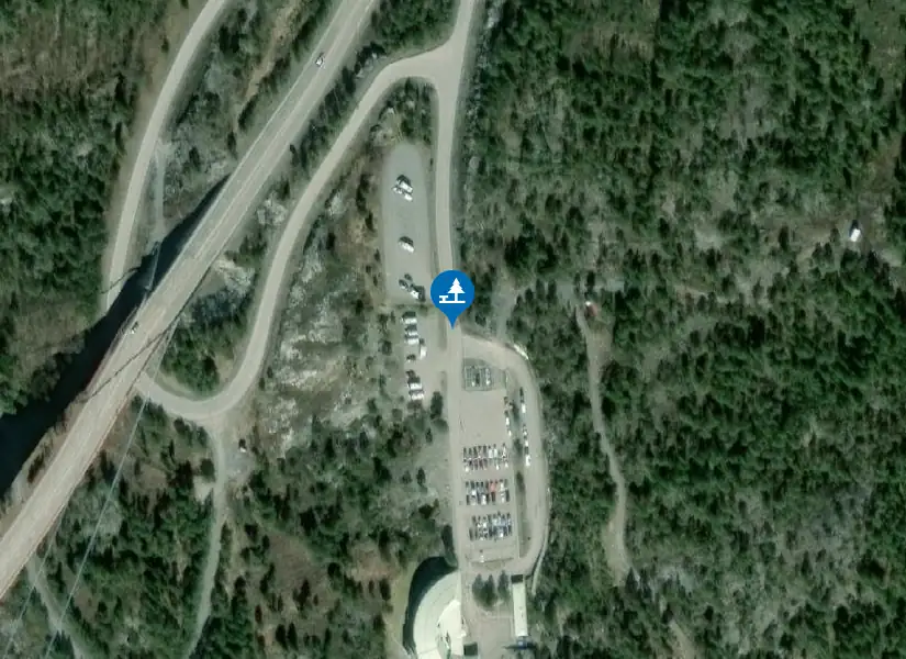 Satellitbild över Hornöberget Ö