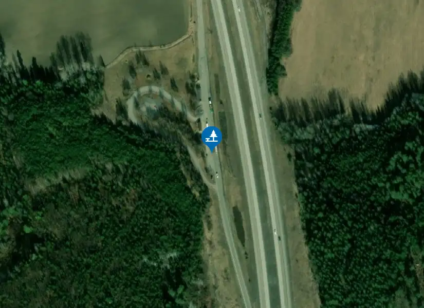 Satellitbild över Torsberget
