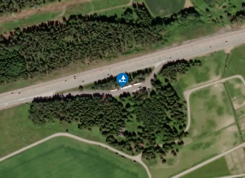 Satellitbild över Råby