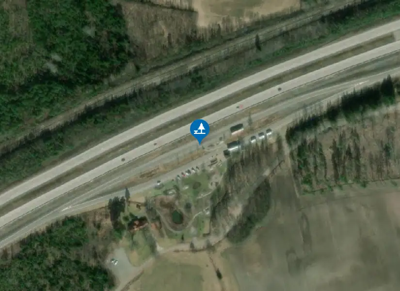 Satellitbild över Högsjön