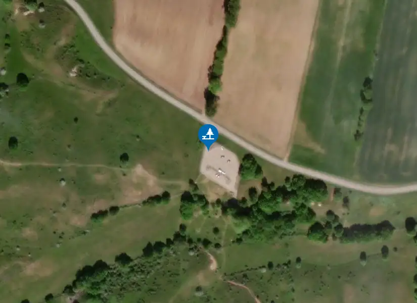 Satellitbild över Brösarps Backar