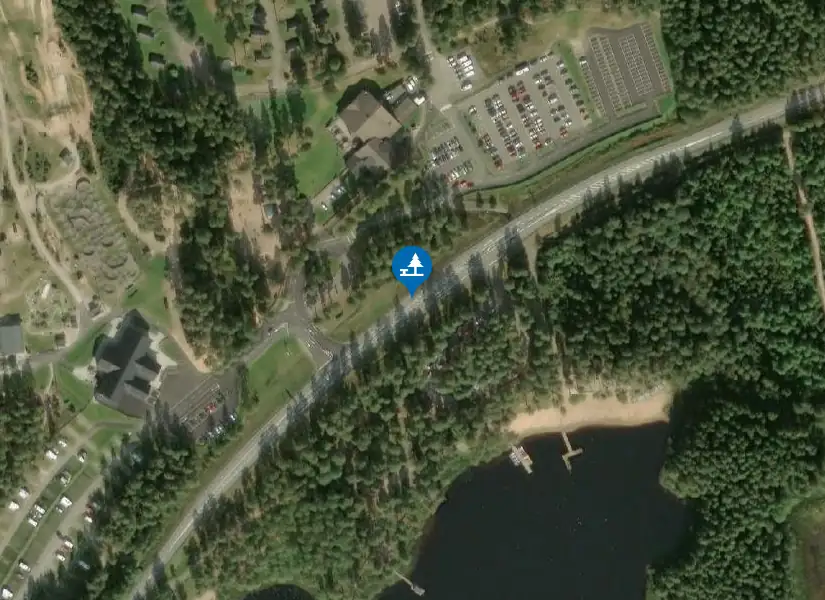 Satellitbild över Isaberg