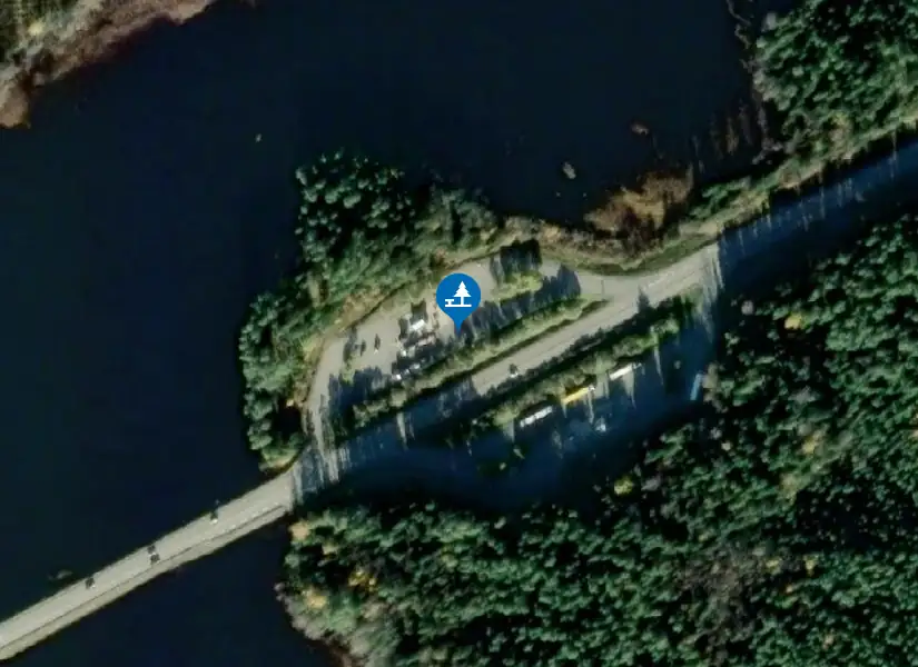 Satellitbild över Bölesjön N