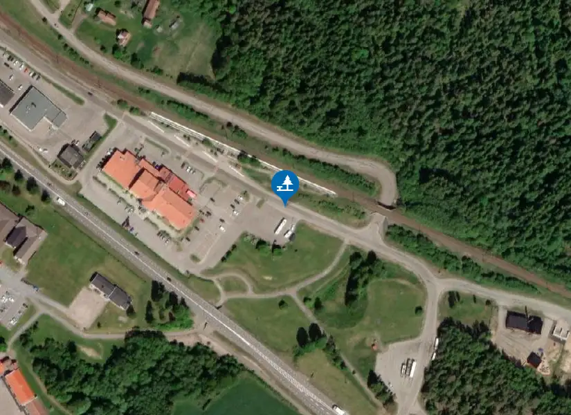 Satellitbild över Djurås