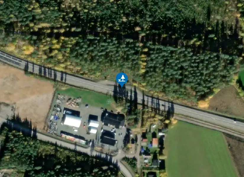 Satellitbild över Säterdalen