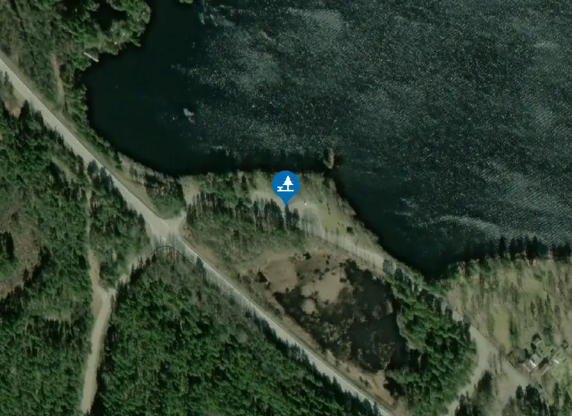 Satellitbild över Orranäsasjön