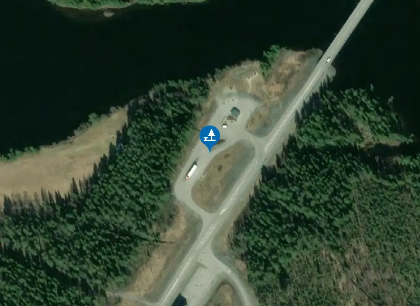 Satellitbild över Häggenås