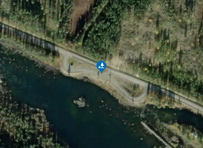 Satellitbild över Beukaforsen
