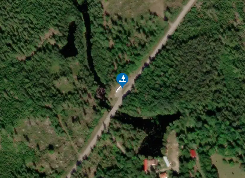 Satellitbild över Bräkneån