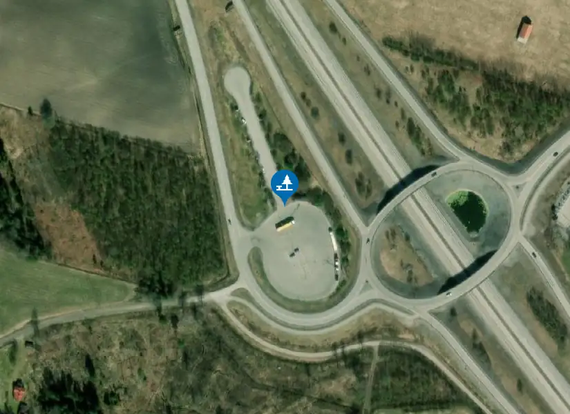 Satellitbild över Arvidsbo