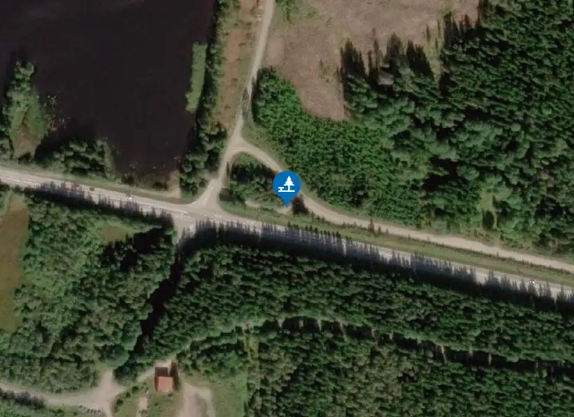 Satellitbild över Kullen