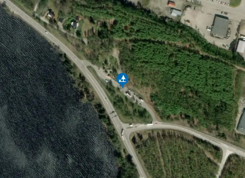 Satellitbild över Kungastenarna
