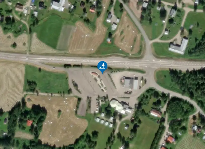 Satellitbild över Borgsjö