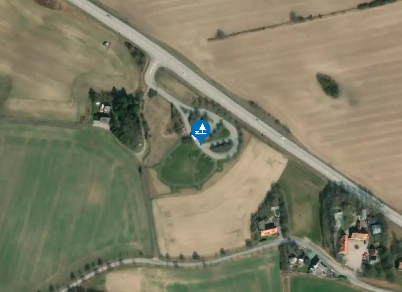 Satellitbild över Bjäresjö