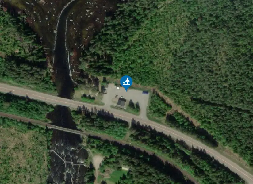 Satellitbild över Gimån