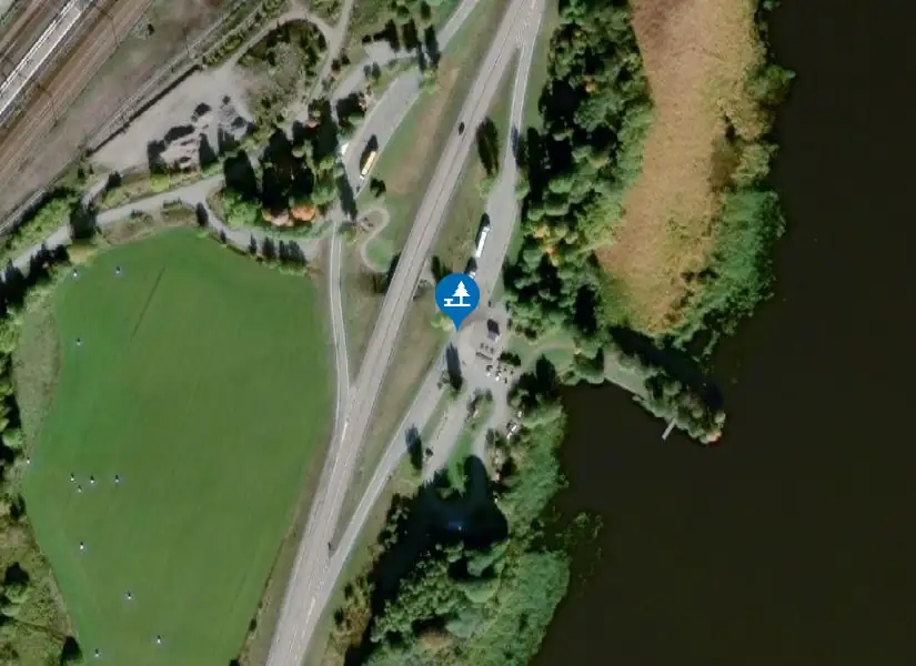 Satellitbild över Näsbysjön Ö