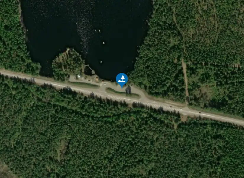 Satellitbild över Hyllsjön