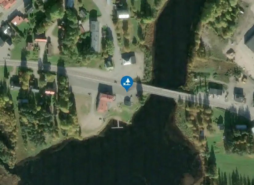 Satellitbild över Ytterhogdal