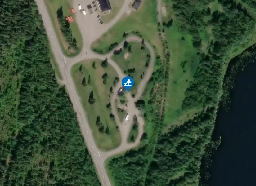 Satellitbild över Lansjärv