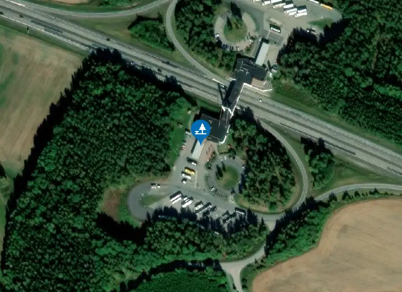 Satellitbild över Nyköpings bro S