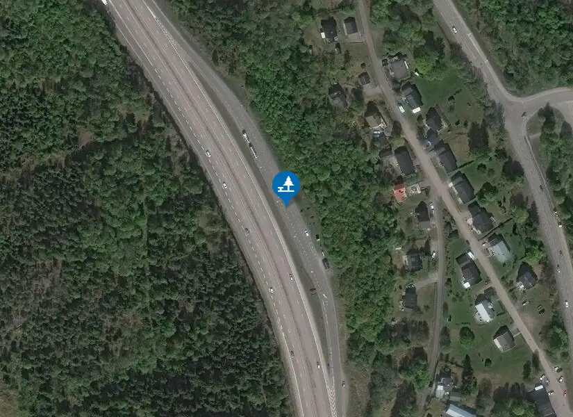 Satellitbild över Skönviksberget Ö