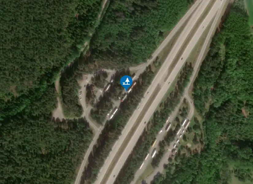 Satellitbild över Sickelsta V