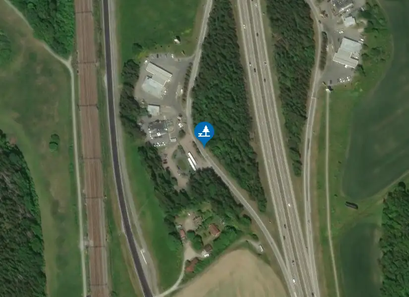 Satellitbild över Stora Wäsby S