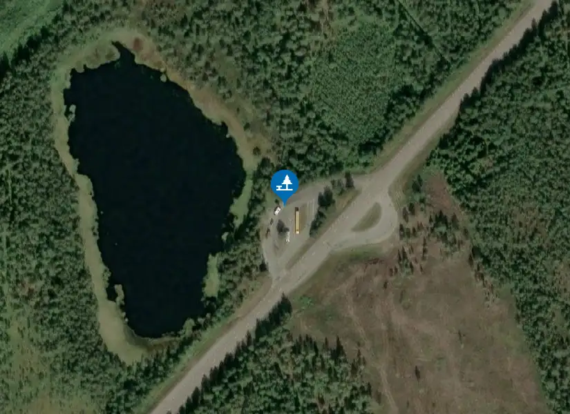 Satellitbild över Marsjön