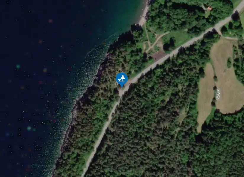 Satellitbild över Rastplats vättern