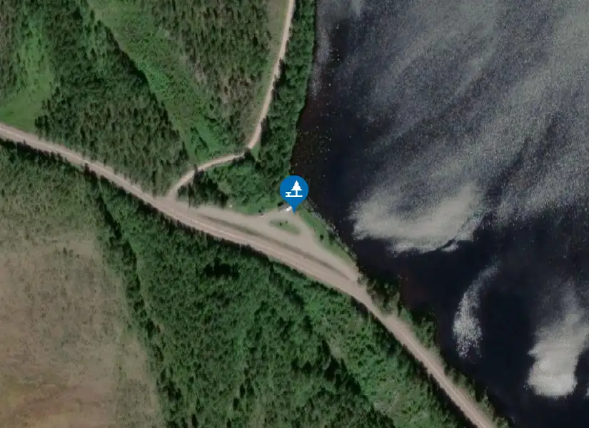 Satellitbild över Almasjön