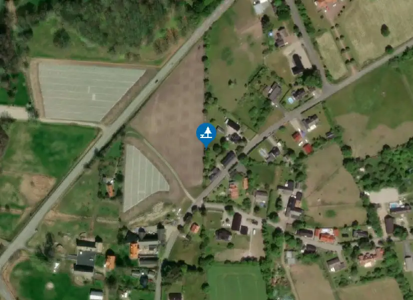Satellitbild över Levrasjön