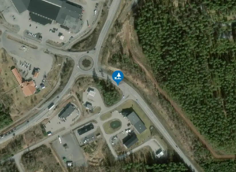 Satellitbild över Abborravik