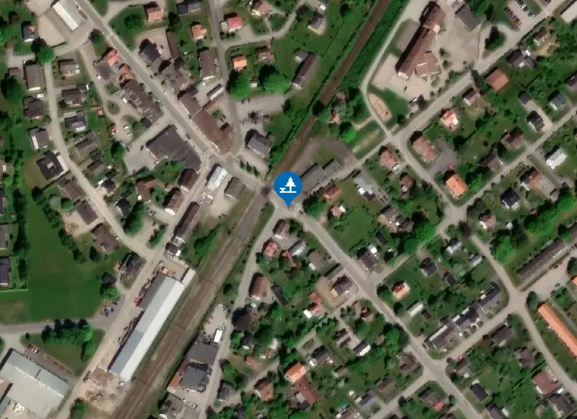 Satellitbild över Rasta Brålanda