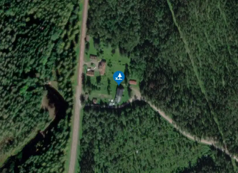 Satellitbild över Siljansfors