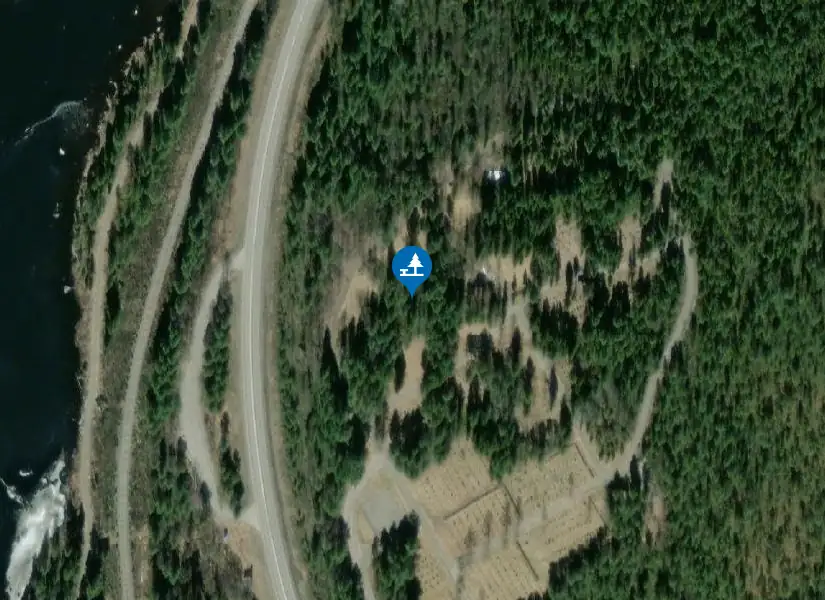 Satellitbild över Volgsjön