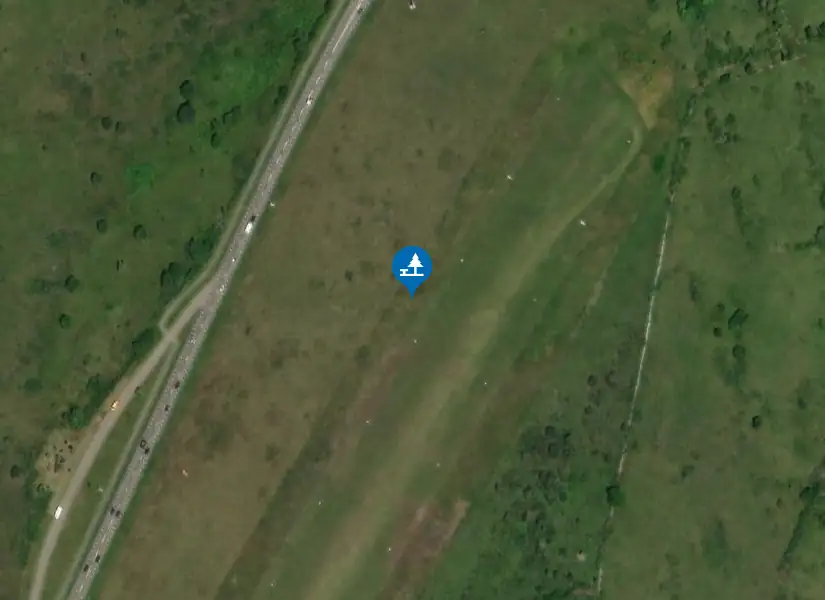 Satellitbild över Borglanda