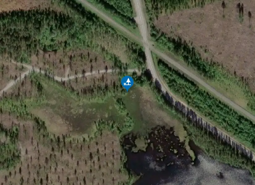 Satellitbild över Flybäcken