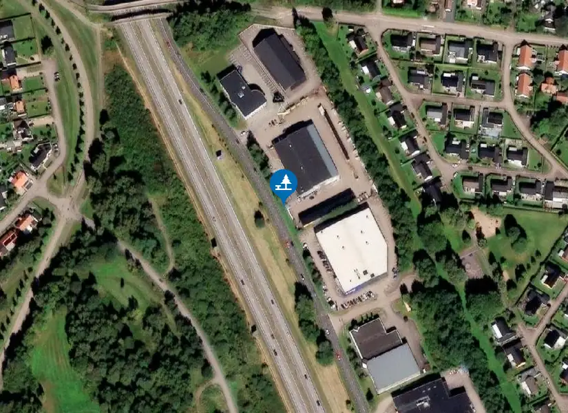 Satellitbild över Eurostop