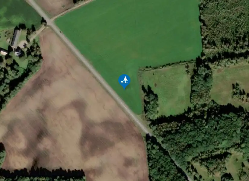 Satellitbild över Våxtorp