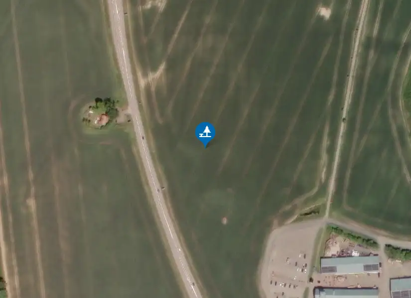 Satellitbild över Kungs Norrby