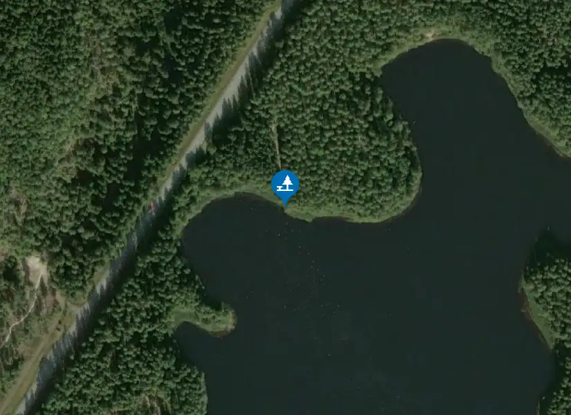 Satellitbild över Isaberg