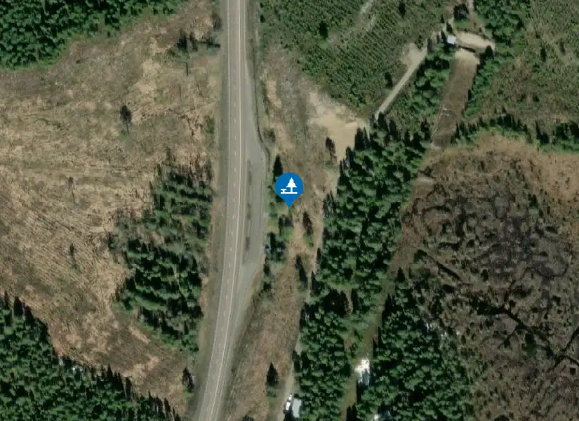 Satellitbild över Hökmarksberget