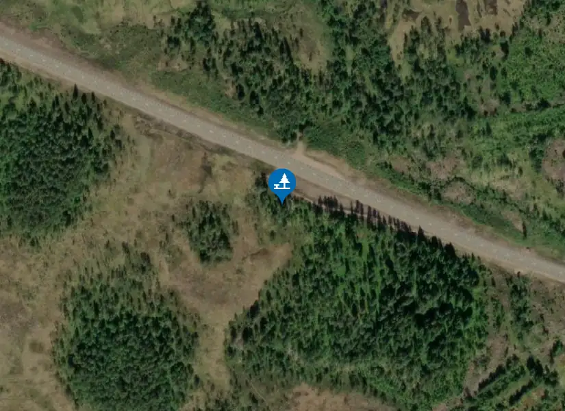 Satellitbild över Lisskogsåsen
