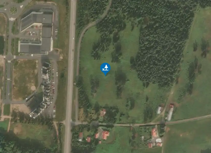 Satellitbild över Västgöte